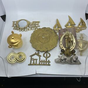 Vintage Mixed Lot Brass items collection