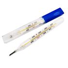 1 PC Glass Accuracy Thermometer Mercury-Free Dual Scale Classic Traditional 2ml