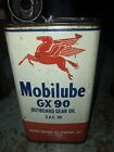 Mobilube GX-90 Outboard Gear Oil 2 Pound Can. Full