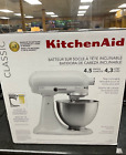 KitchenAid Classic Series K455 4.5 Quart Tilt-Head Stand Mixer - White new