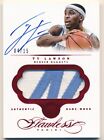 TY LAWSON 2013/14 PANINI FLAWLESS RUBY AUTOGRAPH 2 COLOR PATCH AUTO SP #04/15