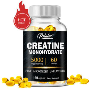 Creatine Monohydrate 5000mg - Promote Muscle Growth, Enhance Energy and Stamina