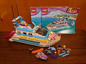 LEGO FRIENDS: Dolphin Cruiser Yacht (41015) Complete minus box & spare parts