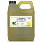 Premium 100% Pure Organic Cold Pressed Best Fresh Hemp Seed Oil 2 oz up to 7 LB