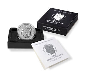 2023 Morgan Silver Dollar Uncirculated as issued by the US Mint OGP Box and COA