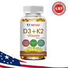 Vitamin K2 (MK7) with D3 10,000 IU Supplement, BioPerine Capsules, Immune Health