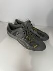 Puma Janine Dance Womens Size 10 Gray Yellow Athletic Shoes Sneakers 304838-03