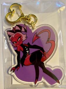 New ListingHelluva Boss Limited Keychain: Pin-Up Moxxie  **NEW SEALED**