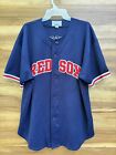 Vintage STARTER Authentic Mo Vaughn #42 Boston Red Sox Jersey XL
