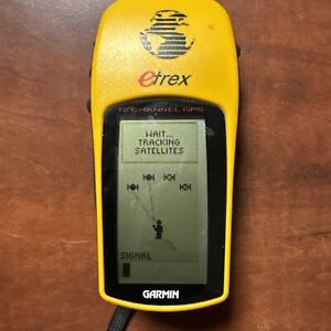 Garmin eTrex 12 Channel GPS With Instr. Video Cassette & Owners Manual Bundle
