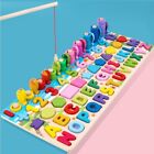 Montessori Shape Puzzle Matching Counting Fishing Game for Ages 3 4 5 Years Kid