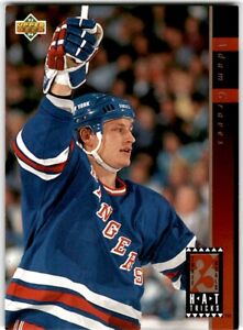 1993 Upper Deck #HT1 Adam Graves Hat Tricks New York Rangers Hat Tricks