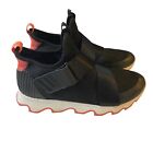 Sorel Kinetic Shoes Women's Size 9 Comfort Hiking Trail Sneakers Black