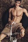 1/6 BJD Doll Male White Unpainted Body Nude Resin Toys Gift Light Tan or Gray