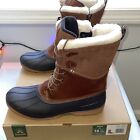 Kamik Women's Simona Tall Waterproof Insulated Winter Duck Boot Leather Size 10