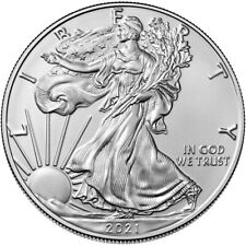 2021 1 oz American Silver Eagle Coin (BU, Type 1)