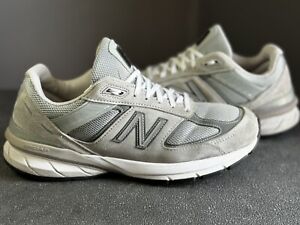 New Balance 990V5 Made In USA Womens Sz 10 Gray Suede Shoes Sneakers W990GL5