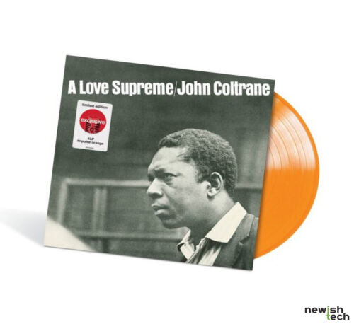 John Coltrane - A Love Supreme: Limited Orange Vinyl, BRAND NEW, Fast Ship