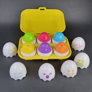 Tomy Toomies Eggs Preschool Shapes Hide & Squeak Chick  Learning Matching