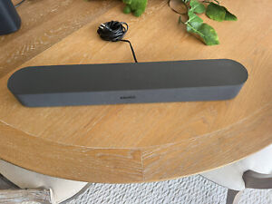 Sonos Beam (Gen 2) Smart Compact Wireless Dolby Atmos Powered TV Soundbar, Black