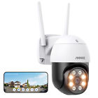 ANNKE 4MP HD Wireless PTZ Security Camera Two-Way Audio Color Night Vision WiFi