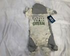 New Unisex Baby Clothes Gerber 0-3 Month 4pc Polar Bear Gray & White