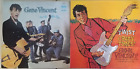 Gene Vincent 2 LP Lot And The Blue Caps Crazy Times Rockabilly French Imports EX
