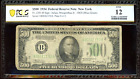 1934 $500 Federal Reserve Note Bill FRN FR-2201-B. Certified PCGS 12 (Fine)