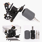 Coil Tattoo Machine Gun Liner Self-lock with Grip Silicone Cover Tips Tattoo Kit