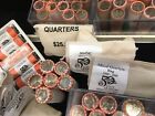 1999  P  CONNECTICUT  STATE QUARTER UNCIRCULATED ROLL US BANK WRAPPED ROLL