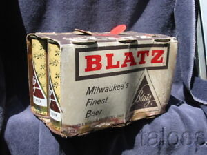 New Listing1952 11oz Blatz Beer 6 Pack B/O Pabst Brewing Los Angeles California Original