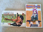 2 book Rosario Vampire 1 Manga English Viz Shonen Jump Advanced ninja girls art