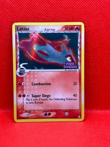 Pokémon TCG Latias (Delta Species) Ex Holon Phantoms 21/110 Reverse Holo Rare