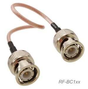 BNC Male to BNC Male 50-Ohm RG316 Coax Low Loss RF Cable (Multi-Length)
