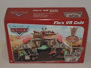 Disney Pixar Cars Flo's V8 Café Playset Sealed