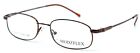 MODZFLEX MX906 Coffee Brown Men Rectangular Eyeglasses 50-18-140