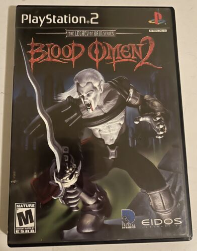 Blood Omen 2 (Sony PlayStation 2 PS2, 2002) Complete /w Manual CIB Tested