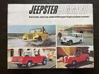 1969 Jeepster Commando Car Sales Brochure ~ NY Automobile Show April '69 Vintage