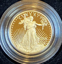2021 W TYPE 2 AMERICAN EAGLE ONE-TENTH OUNCE GOLD PROOF COIN - COA & OGP