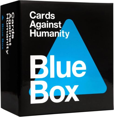 Brand New and Sealed Cards Against Humanity Blue Box 300-Card Expansion Fun Game