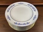 Set of 23 Royal Crown Derby Tiffany & Co. Blue Gold Dinner & Bread Plates A537