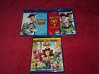 Toy Story 1 2 3~Lot of 3 Blu-ray~(DISNEY/PIXAR)
