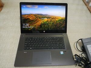HP ZBook Studio G3 Mobile Workstation i7 2.60GHz, 512GB SSD 16GB Touch Screen