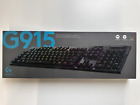 Logitech G915 LIGHTSPEED Wireless CLICKY RGB Gaming Keyboard GL 920-009103 READ*