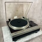 DENON DP-47F Direct Drive Turntable Record Player No Cartridge Good Condition