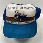 Vintage Trucker Mesh Snap Back Hat McClure Ford Tractor Big Flats, NY Troy, PA