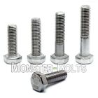 M8 Hex Cap Bolts / Screws, A2 Stainless Steel, 1.25 Coarse DIN 933 931 Tap 18-8