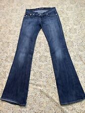 Rock & Republic Jimmy Bootcut Womens Jeans Designer Blue Sz. 24 Ladies Casual