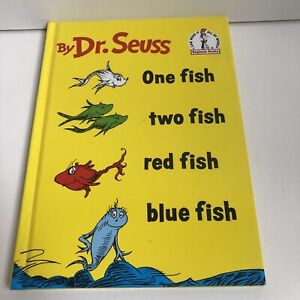 1988 Dr. Seuss One Fish Two Fish Red Fish Blue Fish I Can Read It All By Myself
