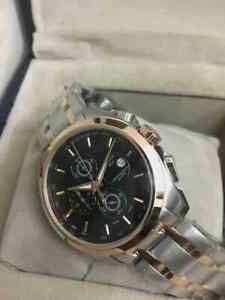 Used Tissot Couturier Tachymeter Chronograph Date Quartz Men's Wrist Watch